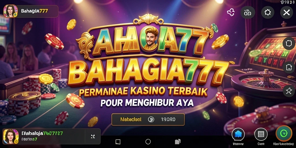 Tampilan menarik dari gameplay BAHAGIA777 yang menyenangkan.
