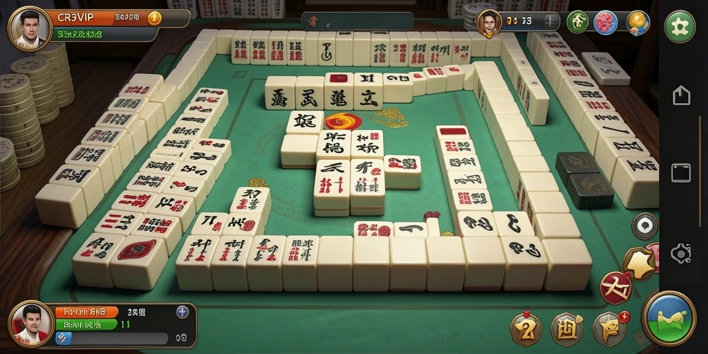 Tampilan gameplay menarik dari CR7VIP Mahjong yang menyenangkan.
