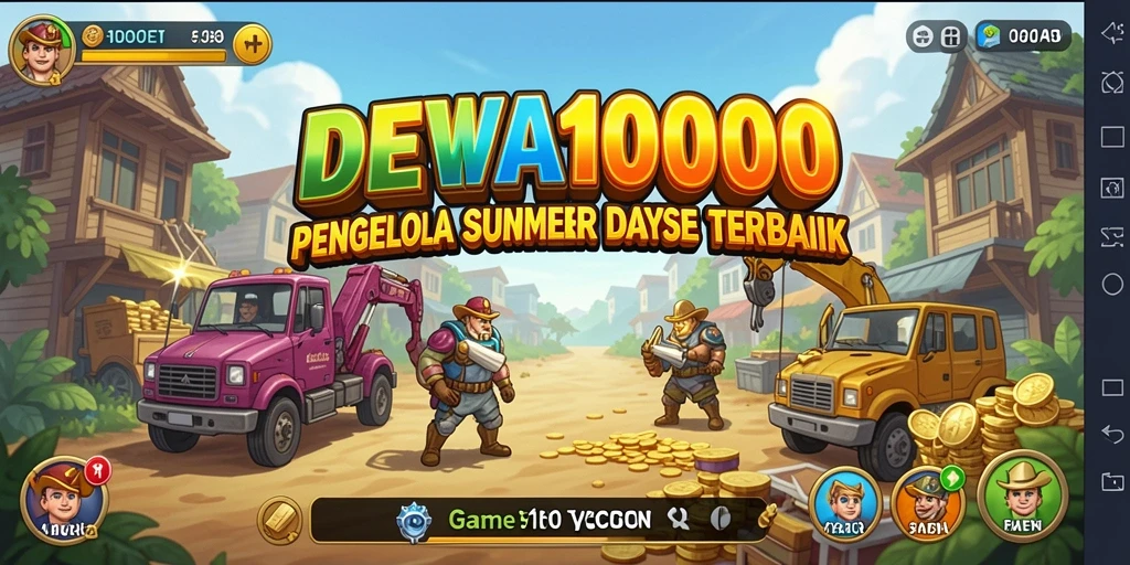 Tampilan gameplay DEWA1000 yang menawan dan penuh tantangan.