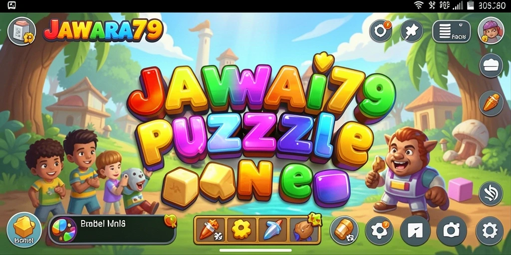 Tampilan gameplay JAWARA79 dengan tantangan Puzzle yang menarik.