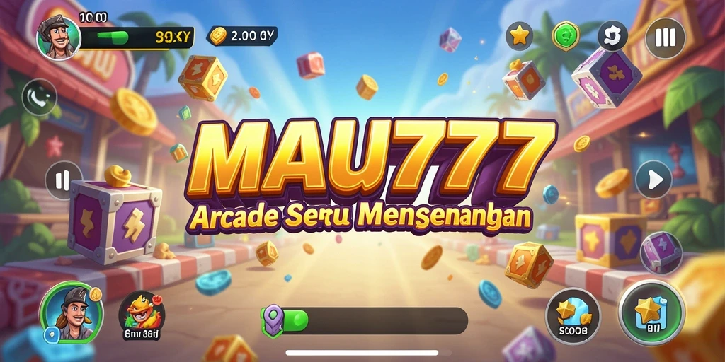 Screenshot MAU777 menampilkan aksi gameplay Arcade yang seru dan menyenangkan.