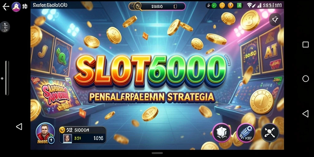 Tampilan gameplay SLOT6000 yang menakjubkan dan penuh strategi.