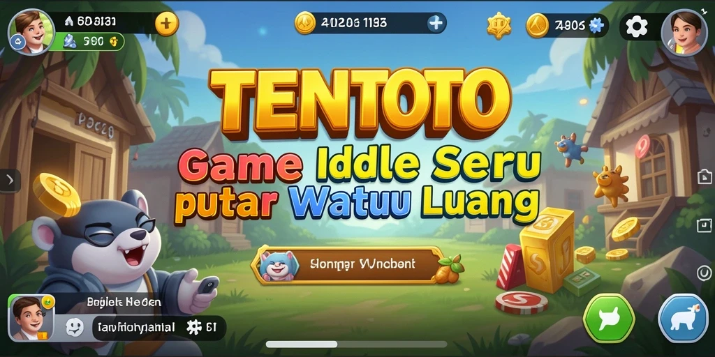 Tampilan gameplay <strong>TENTOTO</strong> yang menyenangkan dan interaktif.