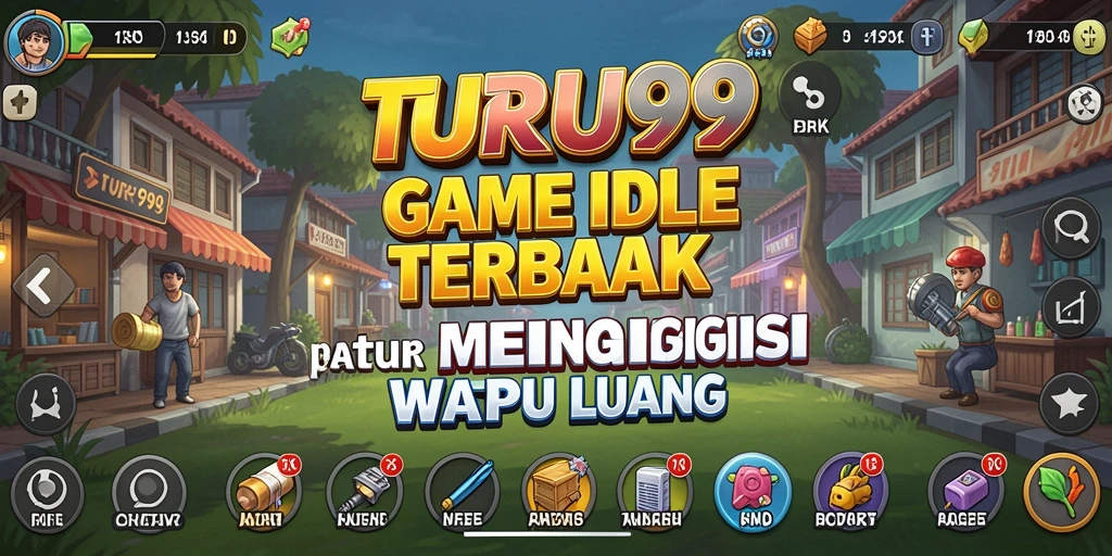 Tampilan gameplay TURU99 yang menarik dan penuh warna.